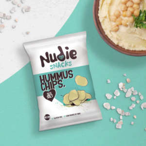 UK NUDIE SNACKS Hummus Chips Lightly Salted 20g*
