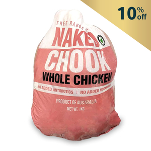 急凍澳洲Naked Chook全雞1千克* 