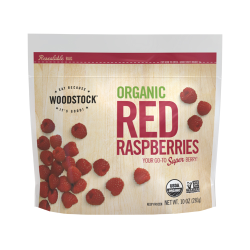 Frozen US Woodstock Organic Raspberries*