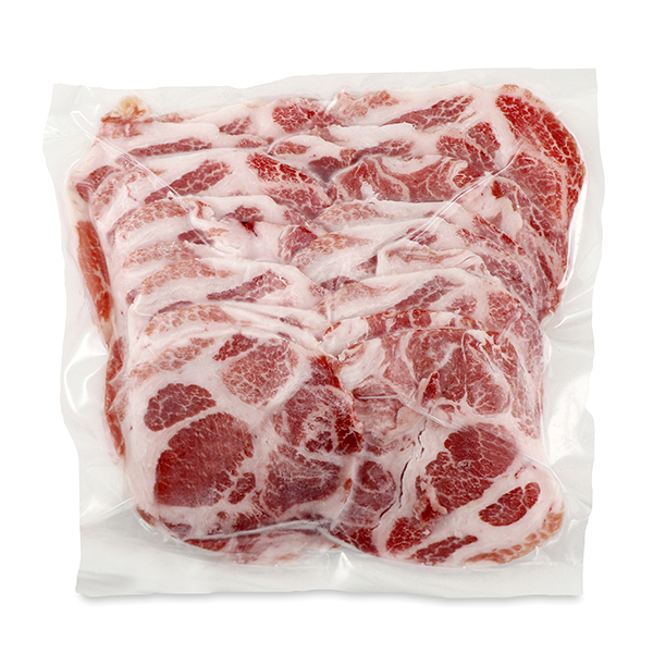 Frozen Duroc 100% Pork Collar Hot Pot Sliced 500g - Spain*