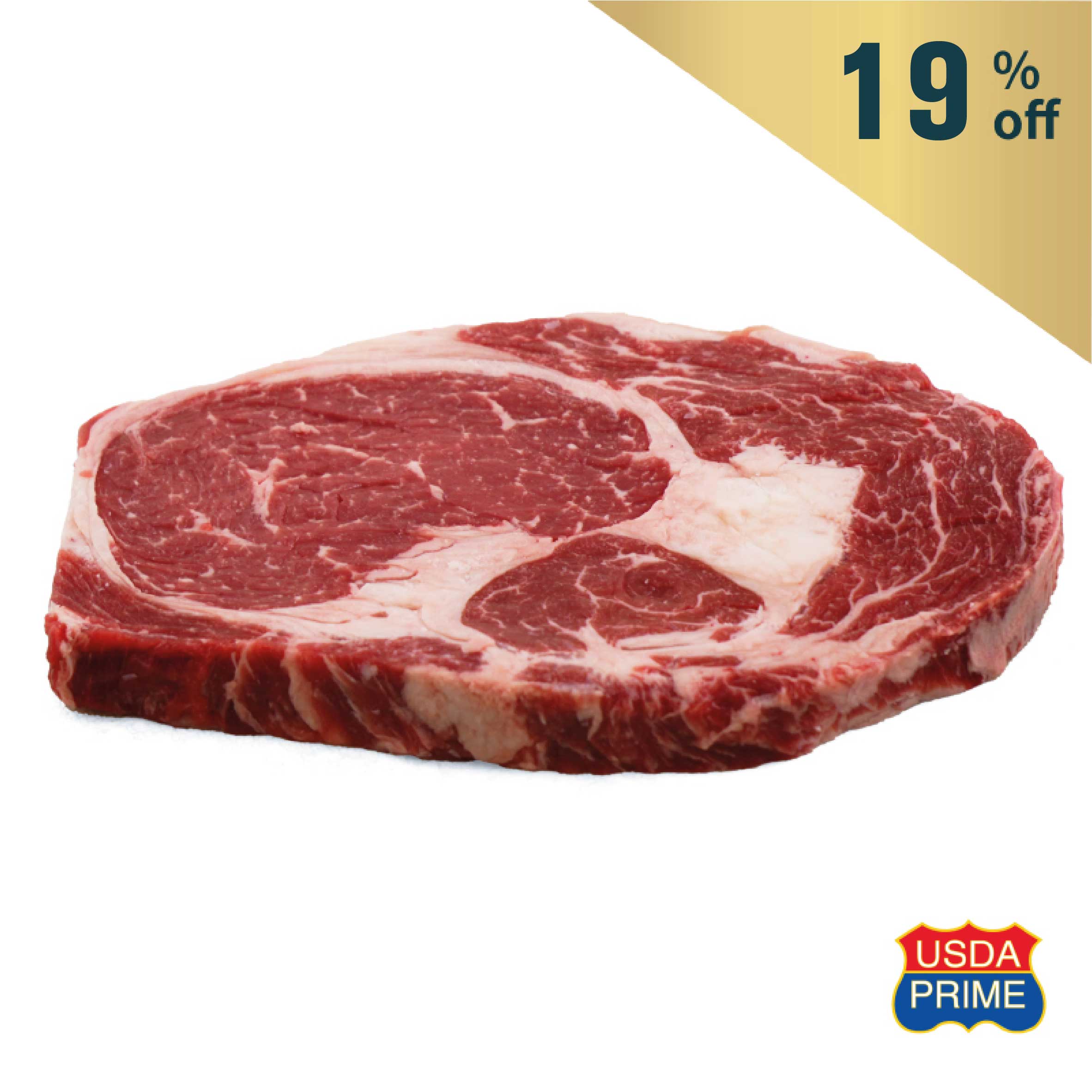Frozen US Greater Omaha Prime Ribeye Steak 250g*