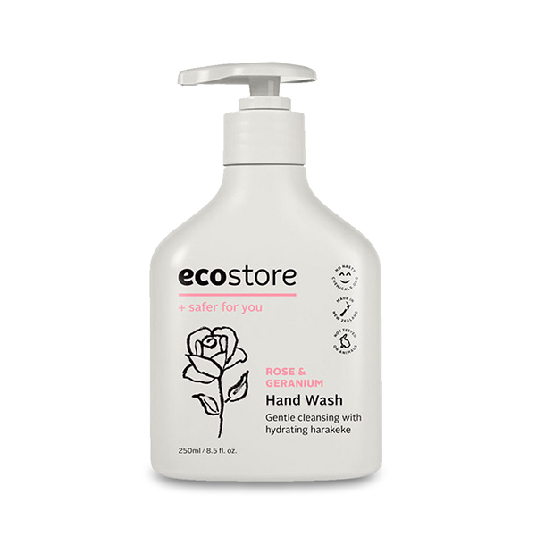 紐西蘭Ecostore玫瑰和天竺葵泵裝洗手液250毫升*