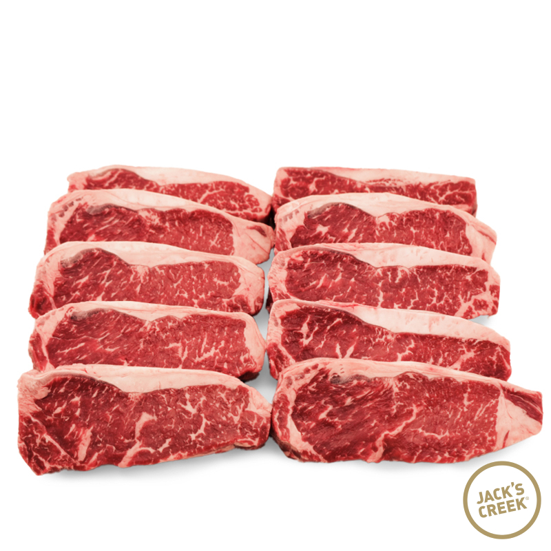 Aus Jack's Creek Black Angus 130days Grain Fed MS3+ Sirloin Combo Set (300gX10pcs)*
