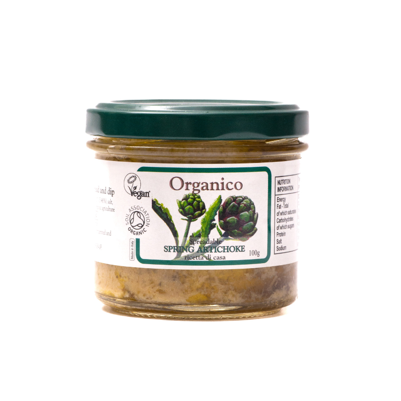 UK Organico Organic spring artichoke spread & dip,100g