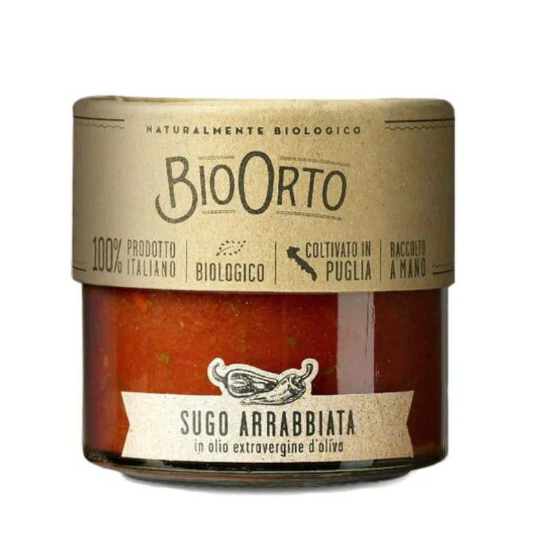 意大利Bio Orto有機香辣蕃茄醬 185克*
