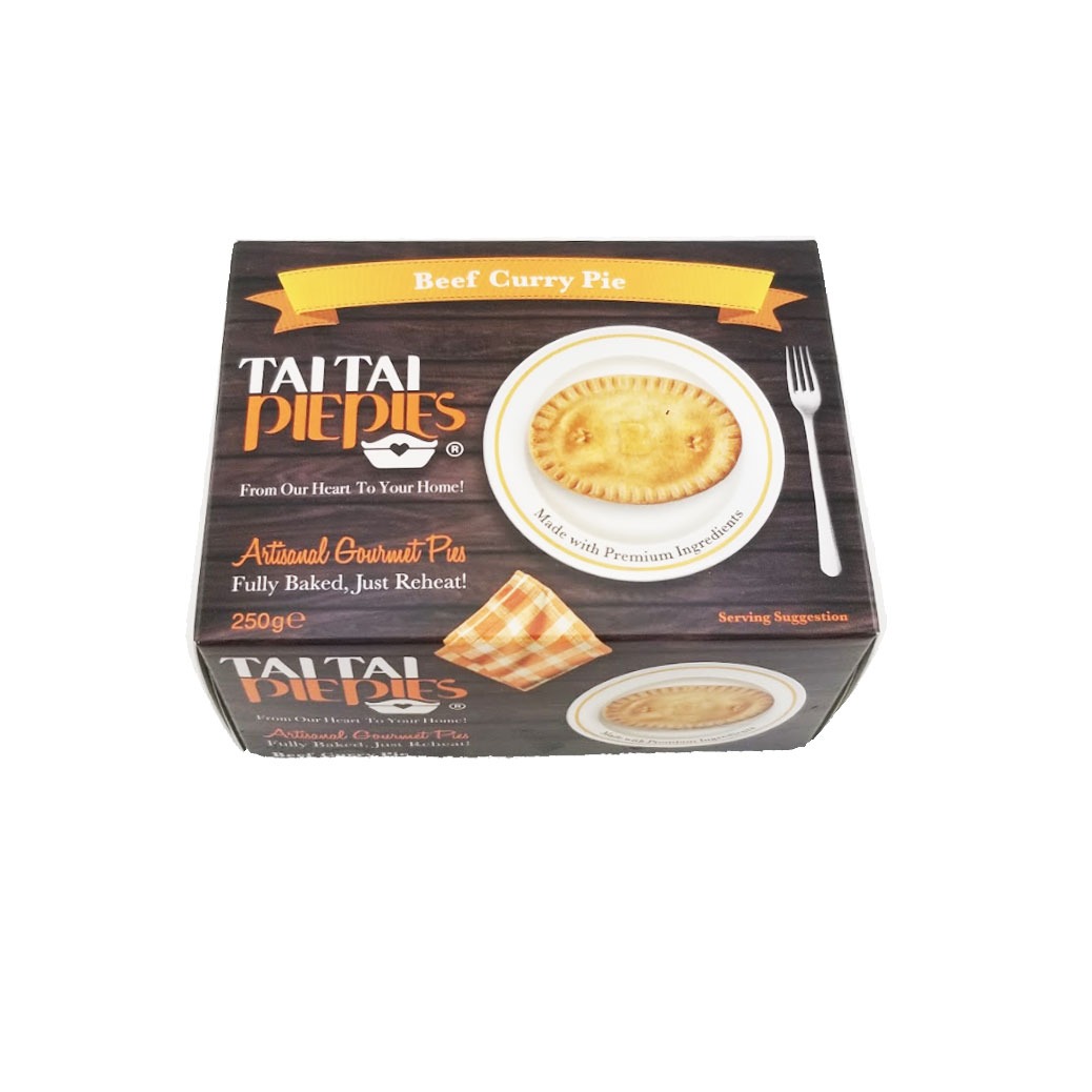 Frozen Tai Tai Beef Curry Pie 250g - HK*