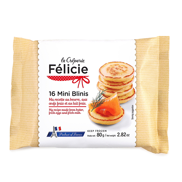 Frozen Félicie 16's Mini Blinis 80g - France*