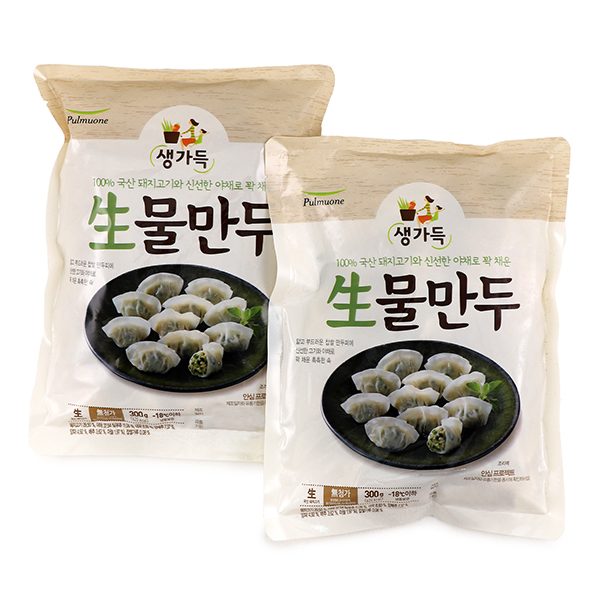 Frozen Pulmuone Water Fried Dumpling 300g 2 packs per Combo - Korea*