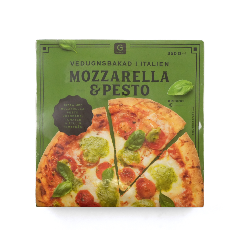 Frozen Italy Garant Mozzarella Pesto Pizza 350g*