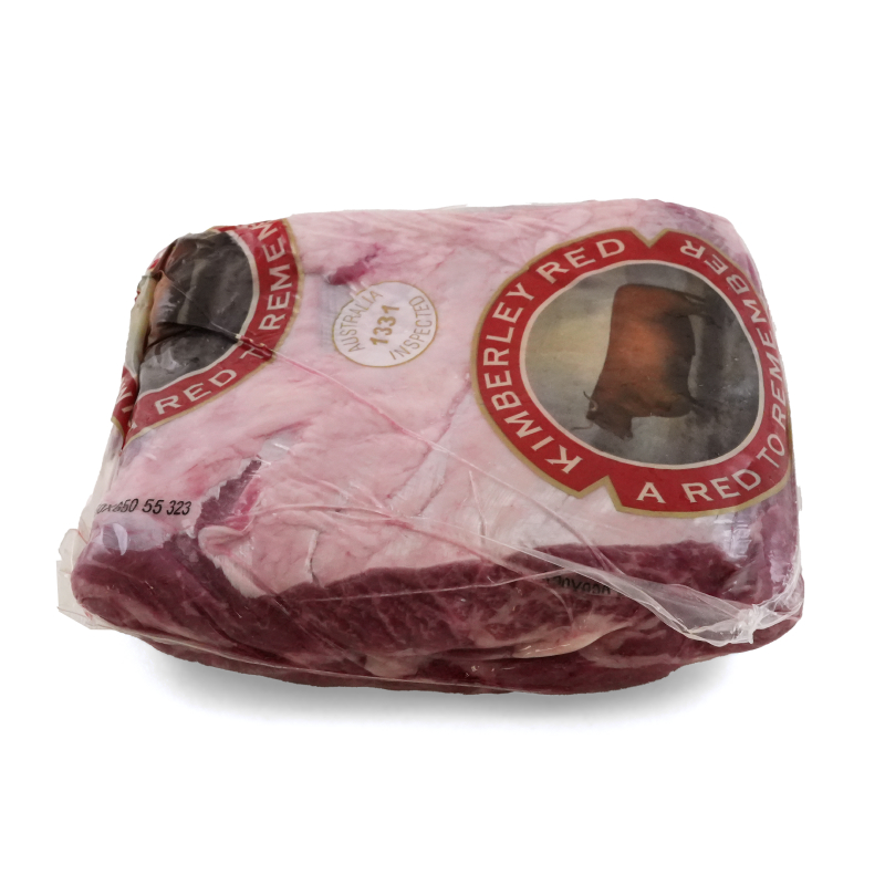 急凍澳洲Kimberley Red黑安格斯175天牛小排肉