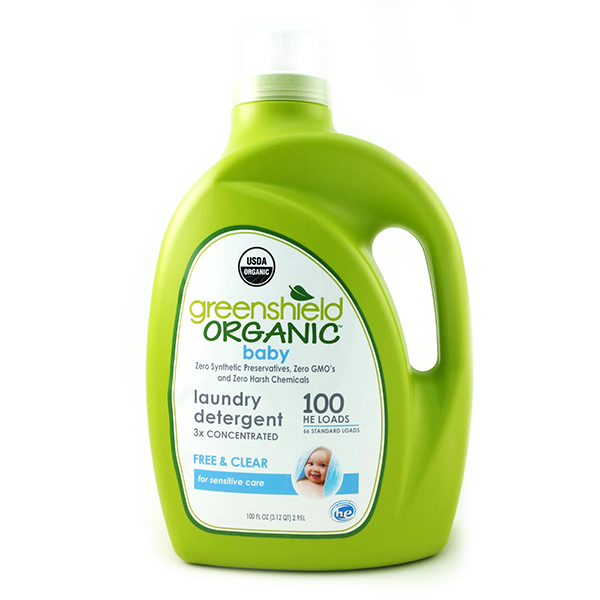 Greenshield Organic Laundry Detergent for Babies (Free & Clear) L/S 2950ml* South Stream Market
