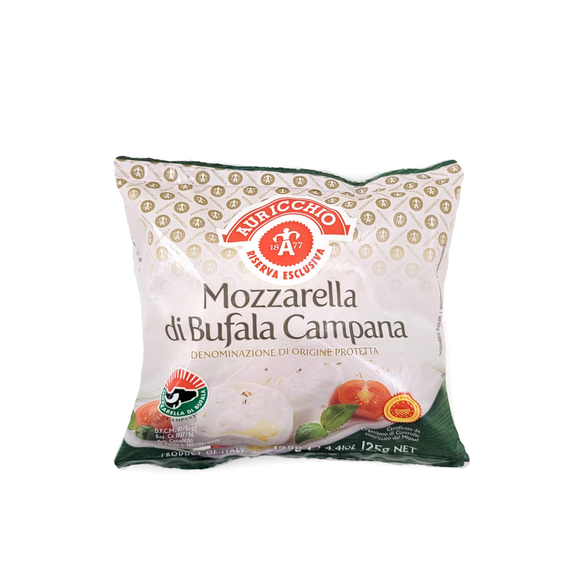 Auricchio Mozzarella Bufala DOP 125g - Italy*