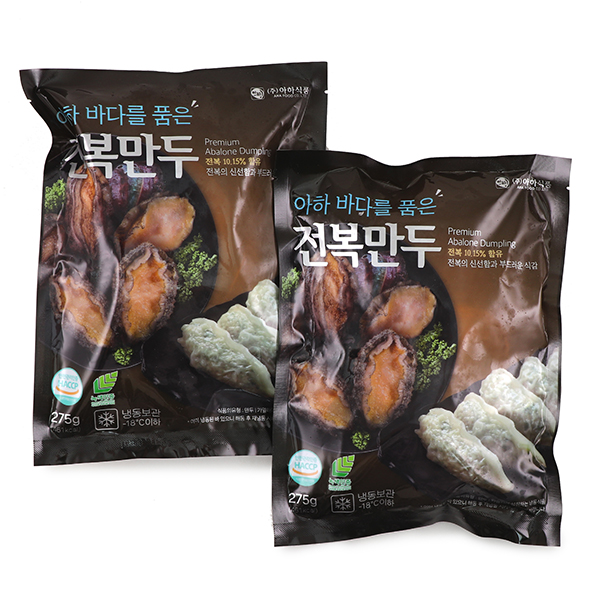 Frozen Aha Abalone Dumpling 275g 2 packs per Combo - Korea*