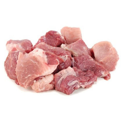 Frozen Danish Organic Pork Cubes 500g*