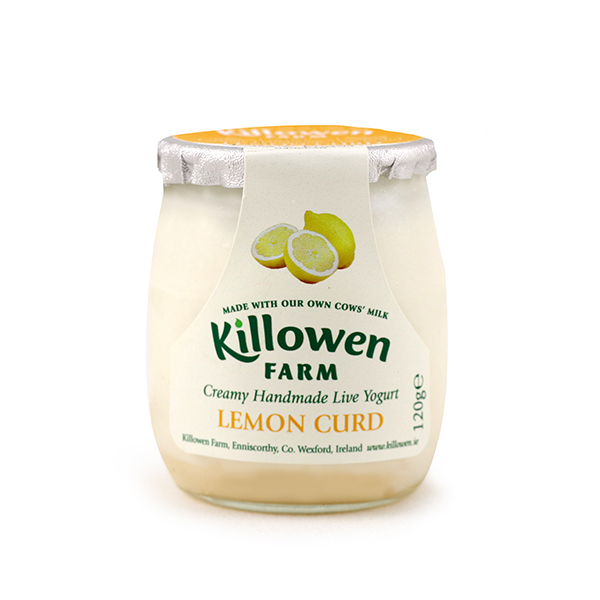 Killowen Farm Handmade Lemon Curd Live Yogurt 120g - Ireland*