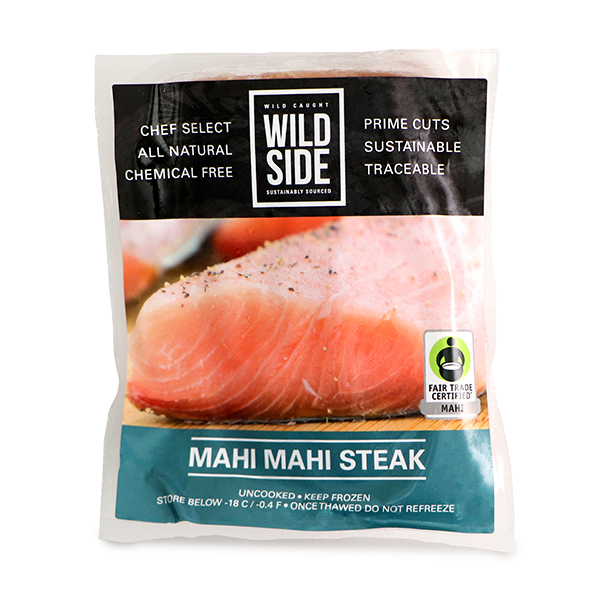 Frozen Wild Side Mahi Mahi Steaks 227g - HK*