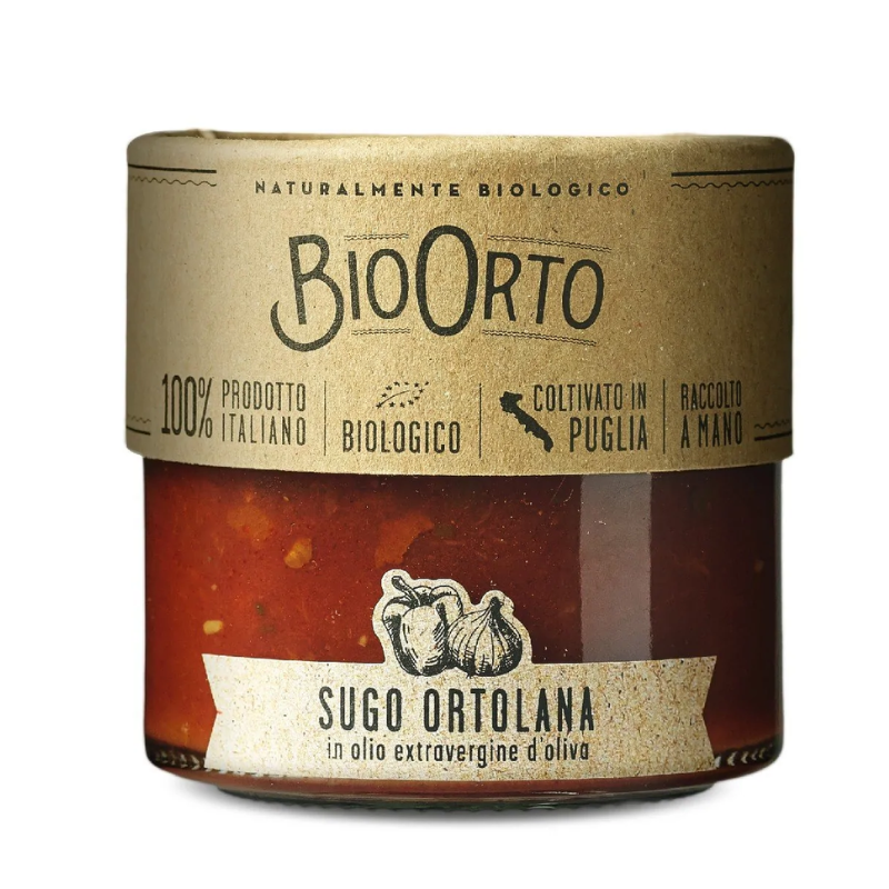 意大利Bio Orto有機蔬菜蕃茄醬 185克*