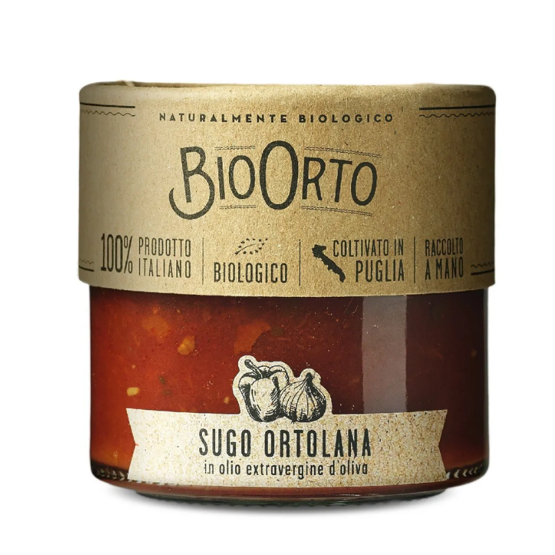 Italy Bio Orto Organic Tomato Sauce with Vegetables 185g*