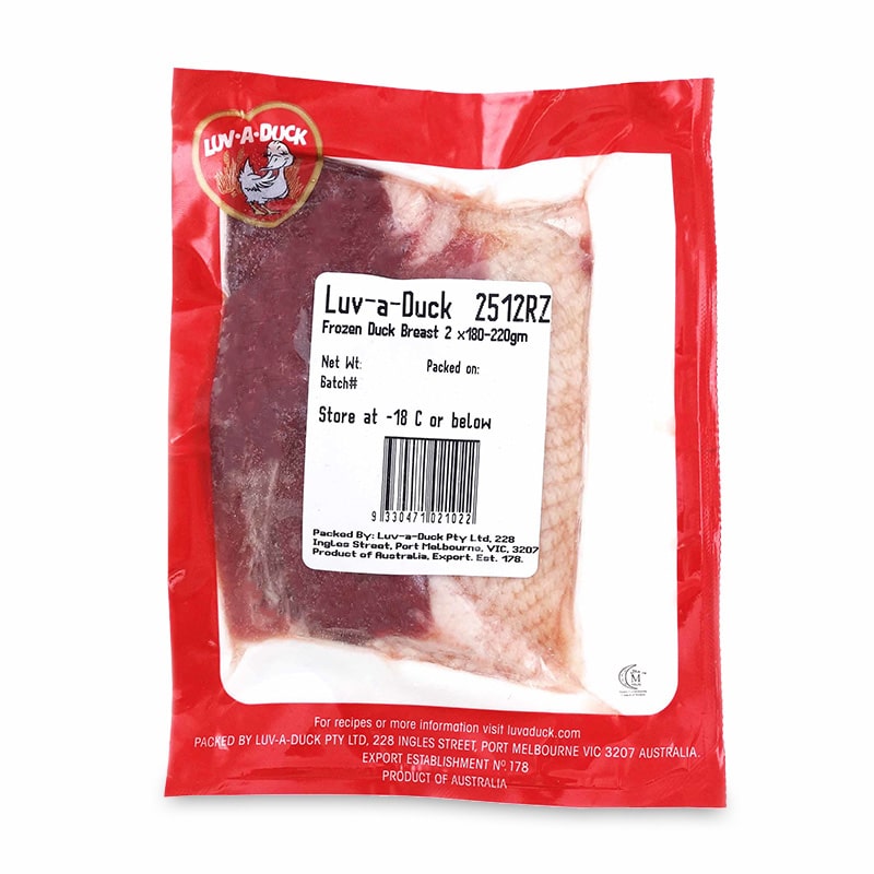 Frozen AUS Luv-a-Duck Duck Breast - 2 pcs*