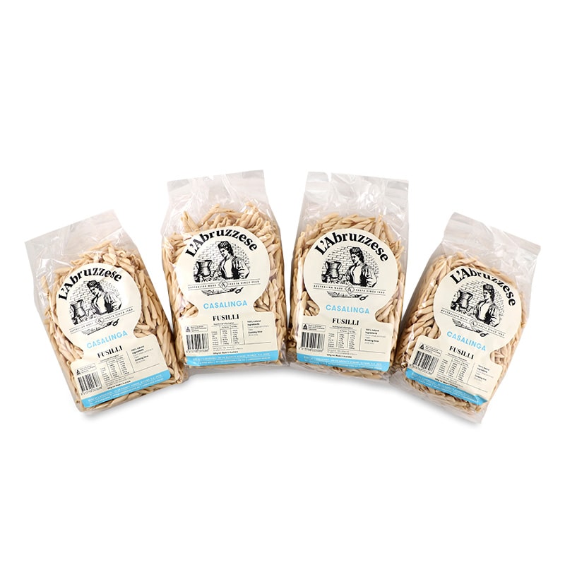 L'abruzzese Fusilli 500g (4 packs per Combo) - Aus*