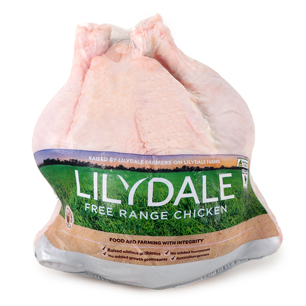 Frozen AUS Lilydale Whole Chicken South Stream Market