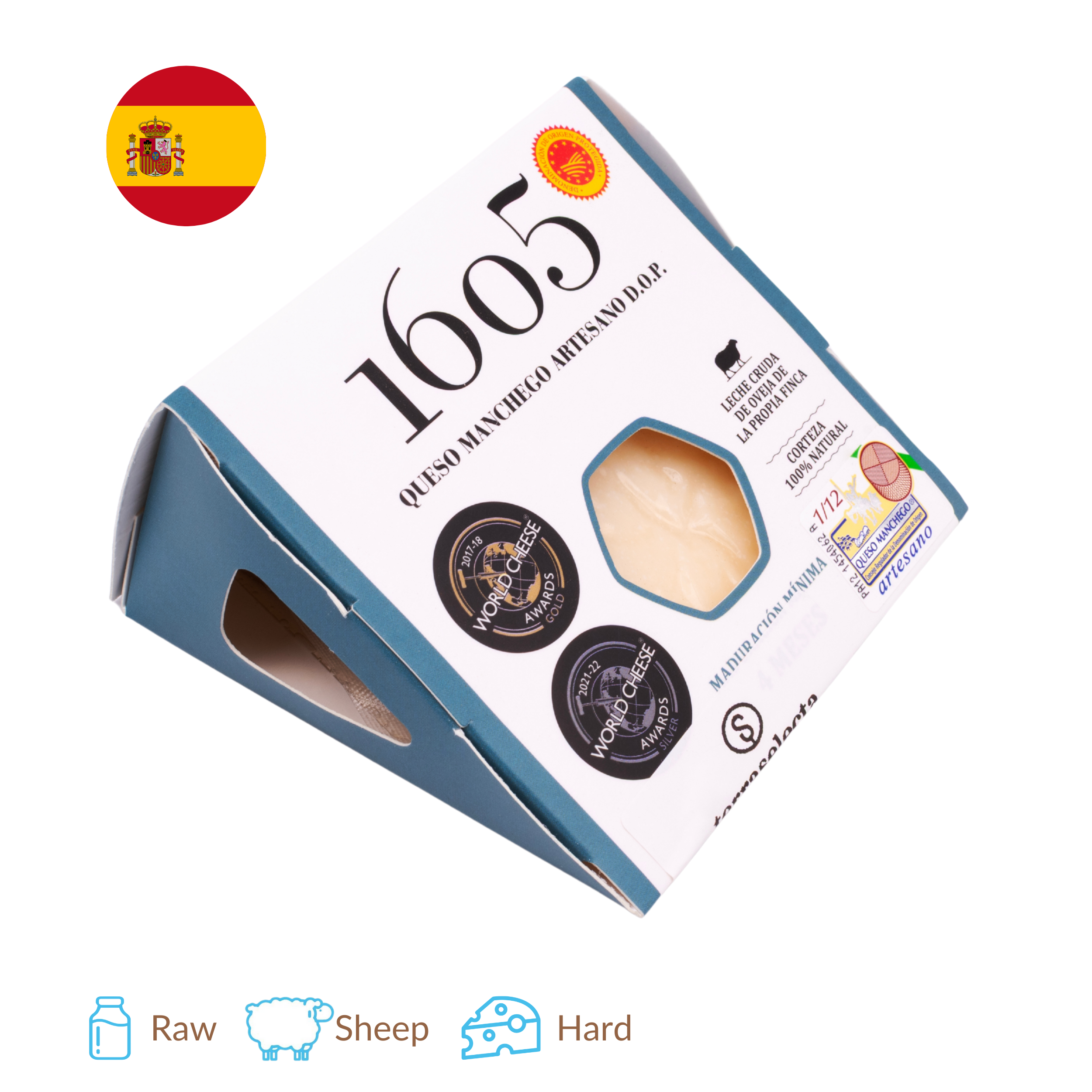 西班牙Mons曼徹格芝士（熟成4-6個月）240克