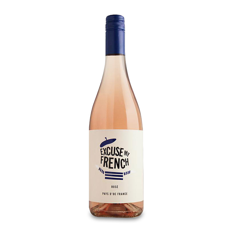 France Rose Wine Excuse My french rose 2020, Languedoc*