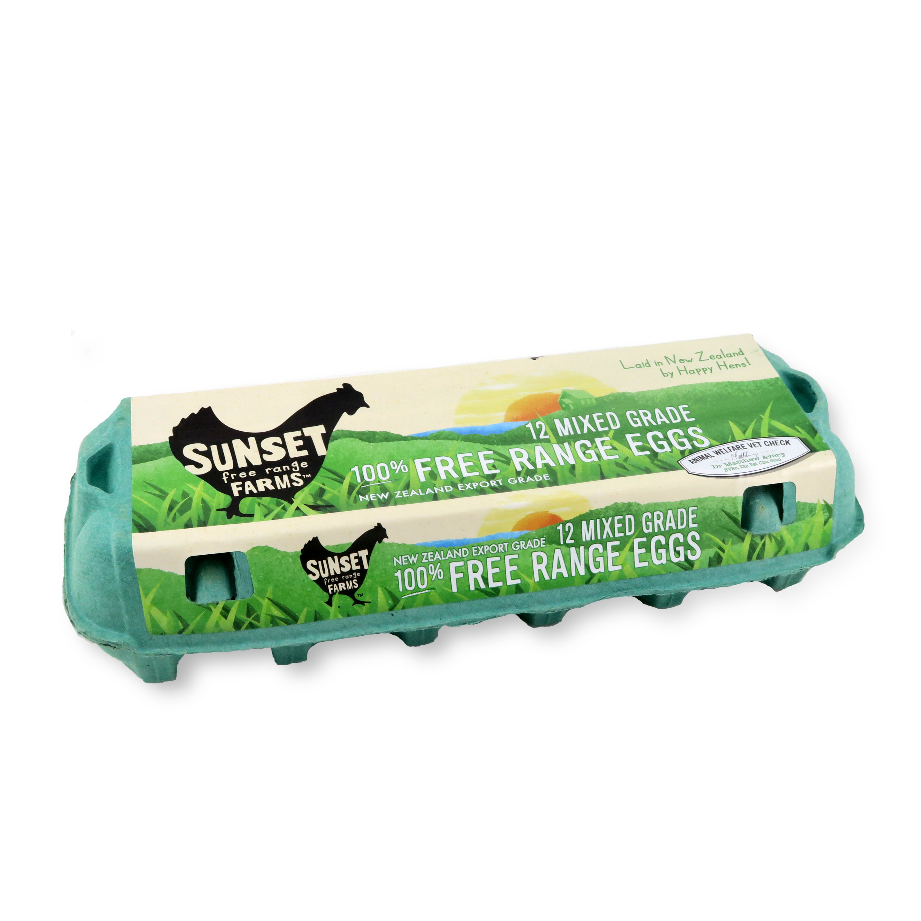 NZ Free Range Eggs - Sunset Farms*