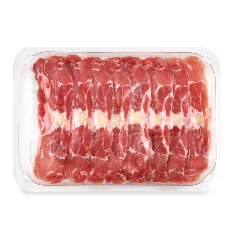 Frozen Spanish Iberico Lamb Neck Sliced for hot pot 200g*