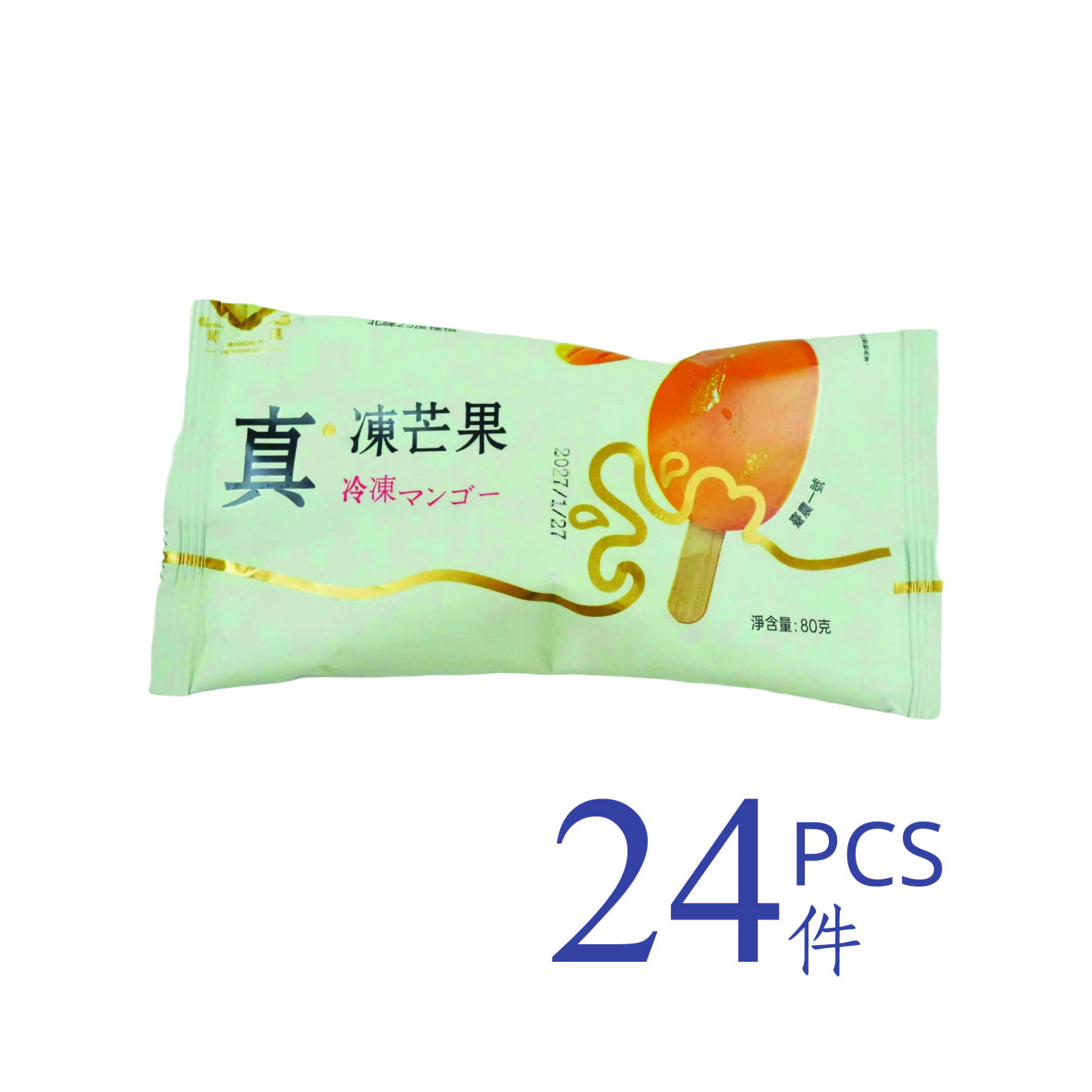 Frozen 葡蓮 Mango Popsical 80g x 24pc*