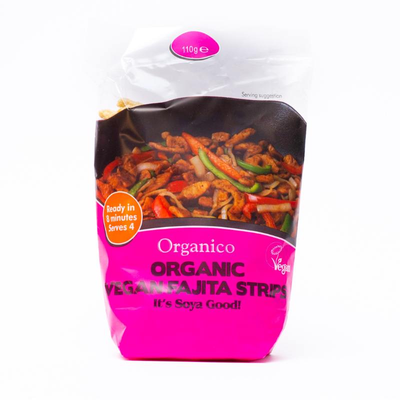 UK It's Soya Good Organic Soya Fajita Strips, 110g