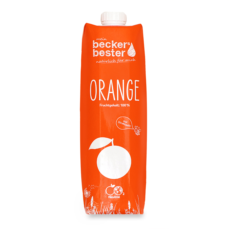 Beckers Bester Orange Juice 1000ml - Germany*
