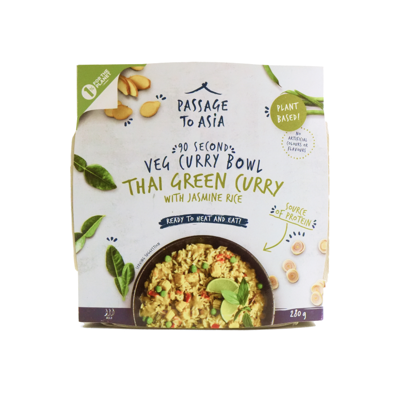 Australia Passage To Asia Thai Green Curry Bowl 280g*