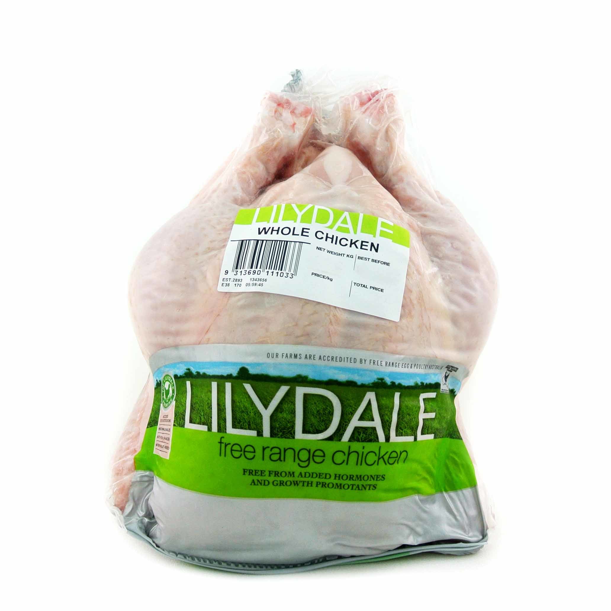 Frozen Lilydale Whole Chicken South Stream Market