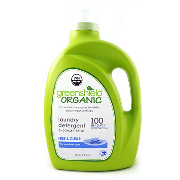 Greenshield Organic Laundry Detergent (Free &amp; Clear) L/S