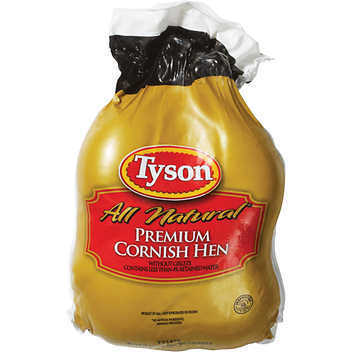 Frozen US Tyson Cornish Hen 623g*