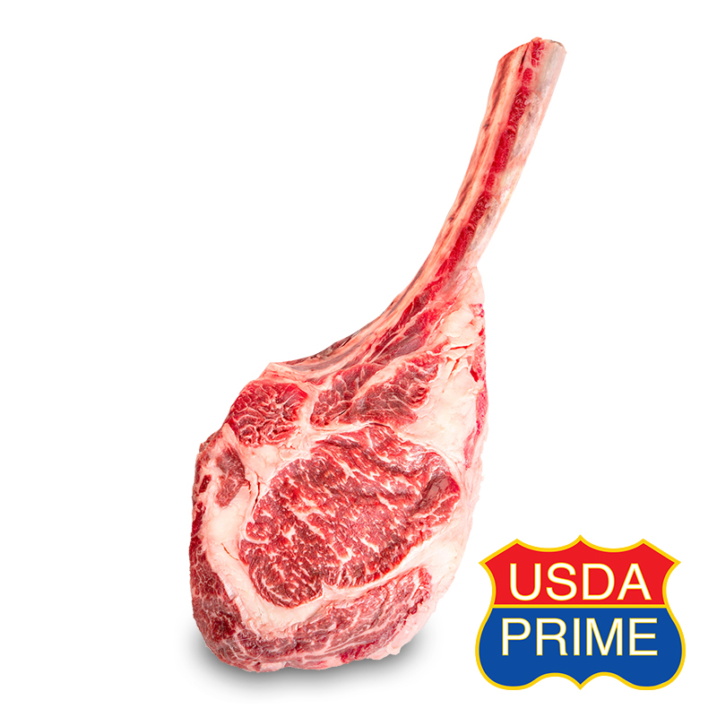 急凍美國Iowa Premium黑毛安格斯粟飼極級(Prime)戰斧牛排(件)