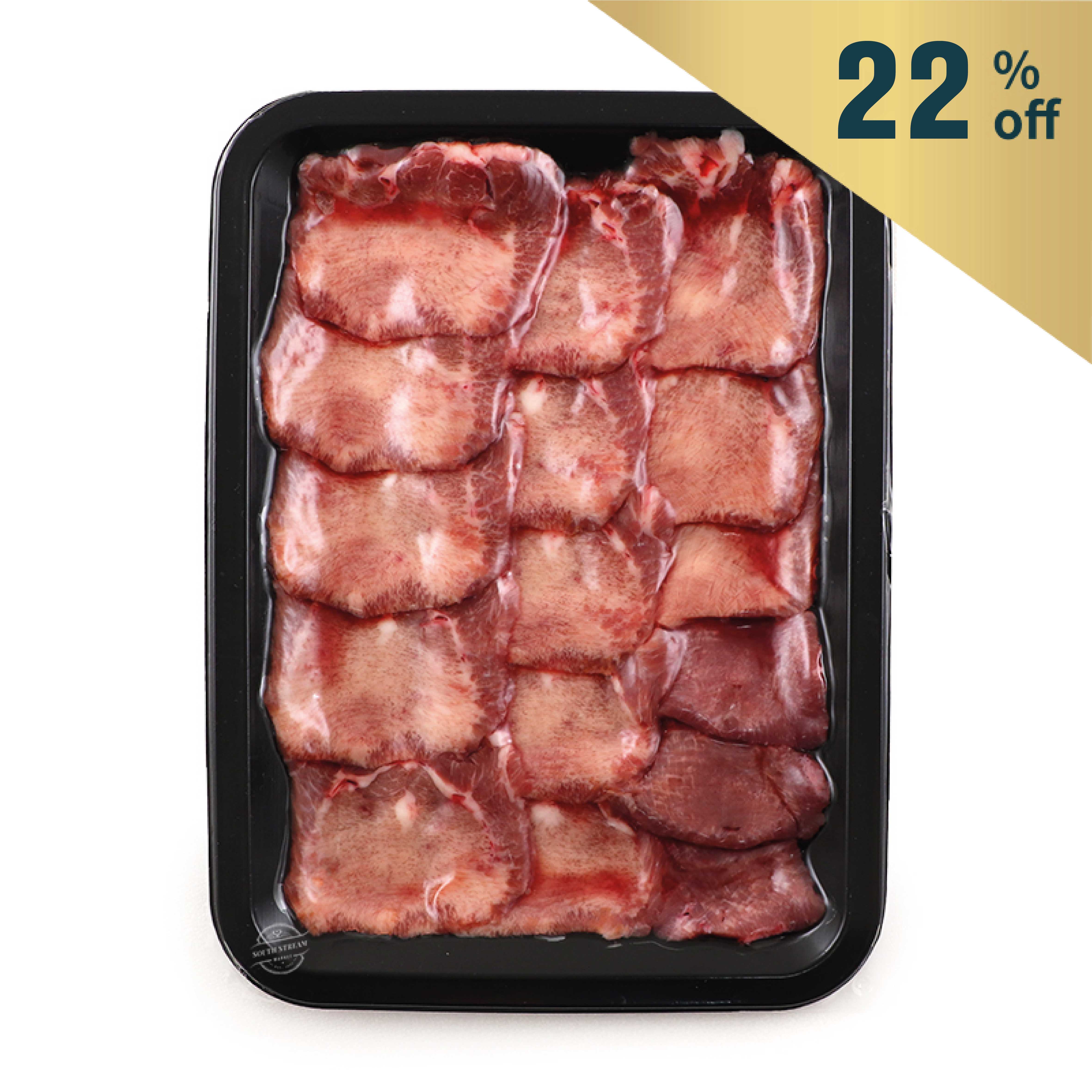 急凍澳洲TOMC(Arcadian)有機牛舌片3毫米 300克*