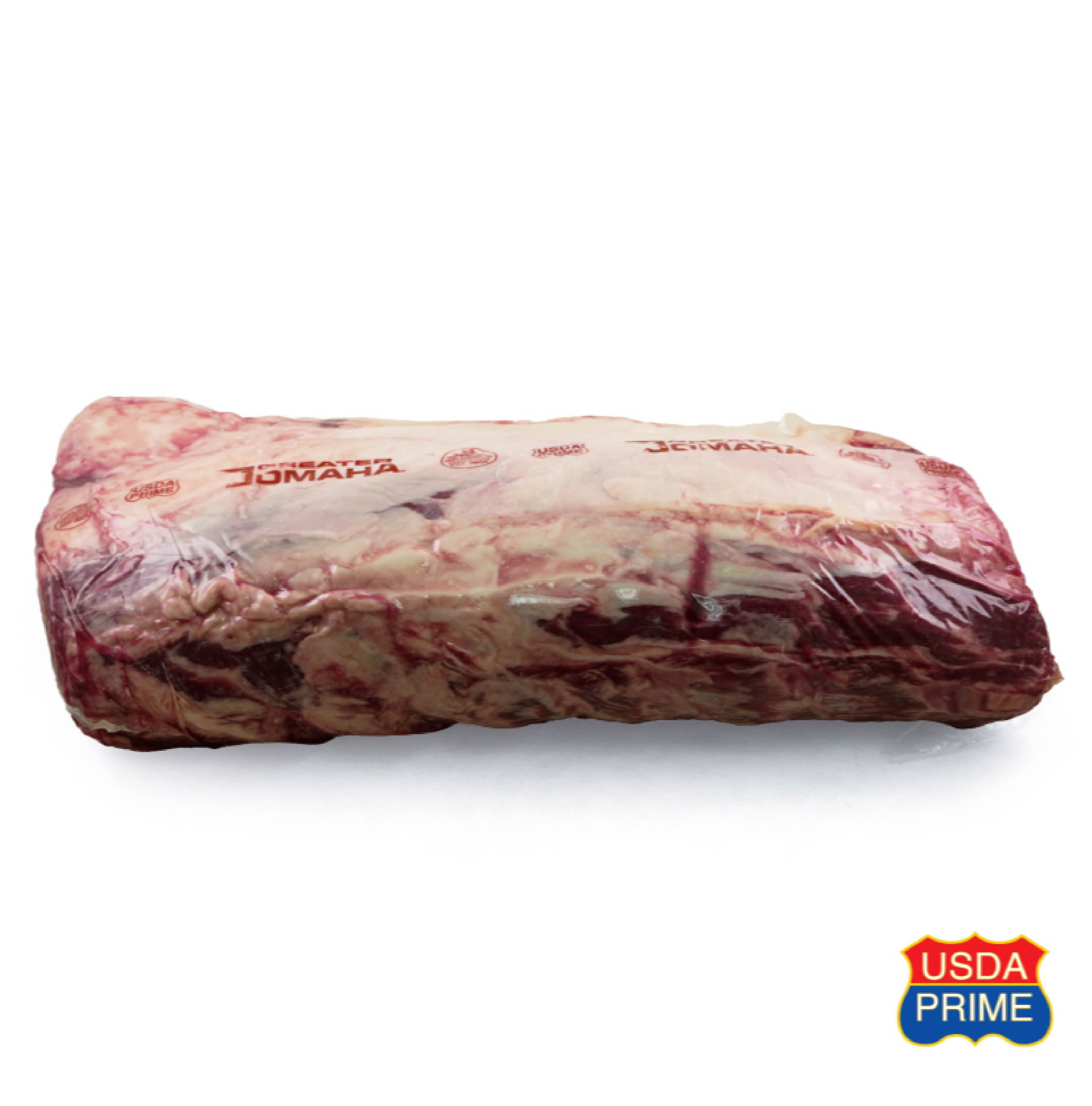 Frozen US Greater Omaha Prime Ribeye Lip On Primal Cut