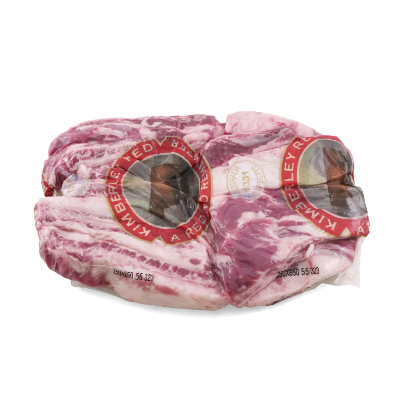 Frozen Aus Kimberley Red Black Angus 175days Finger Ribs