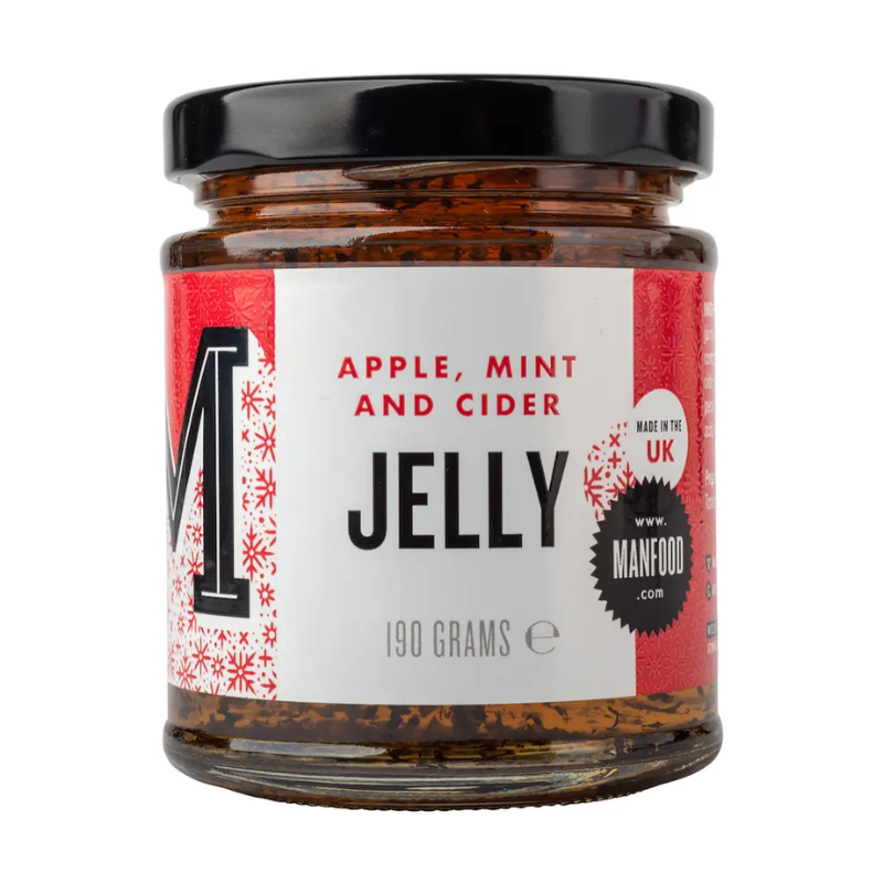 UK MANFOOD Apple, Cider & Mint jelly 190g*