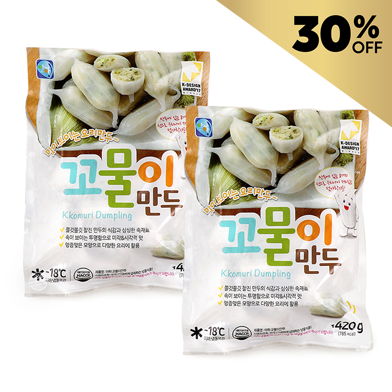 Frozen Aha Kkomuri Dumpling 420g 2 packs per Combo - Korea*