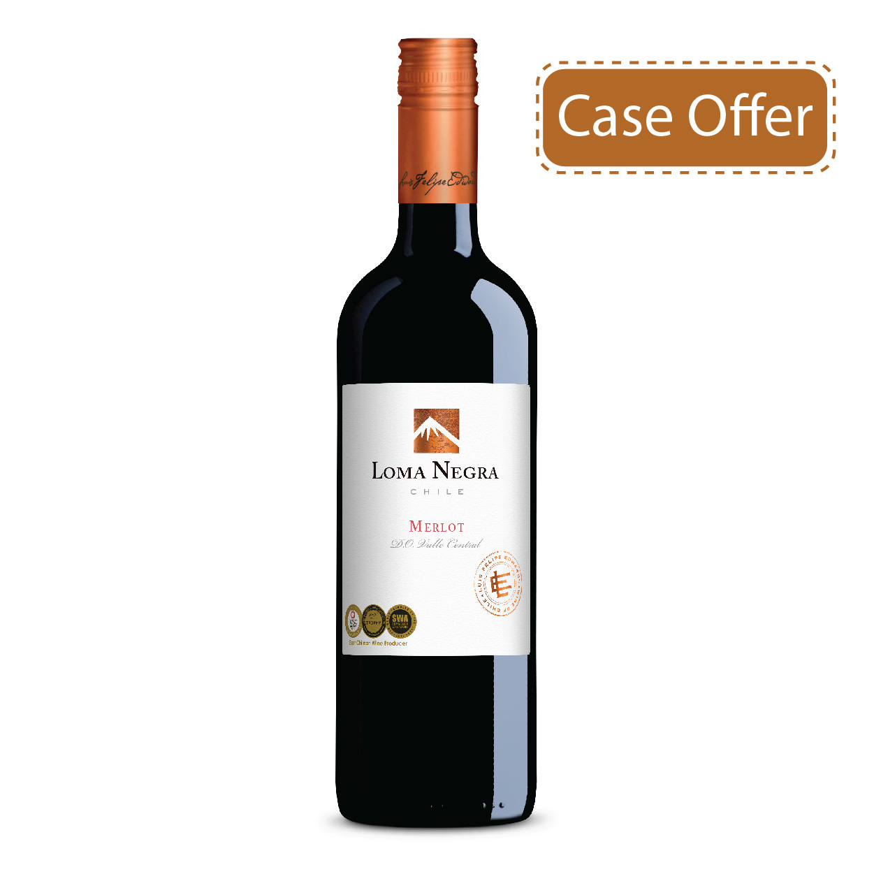 Red Wine -  智利Loma Negra Merlot 2017 原箱優惠*