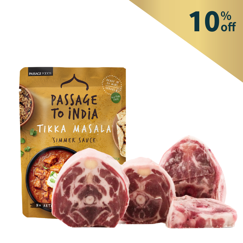Lamb Neck in Tikka Masala Sauce Easy Cook Combo