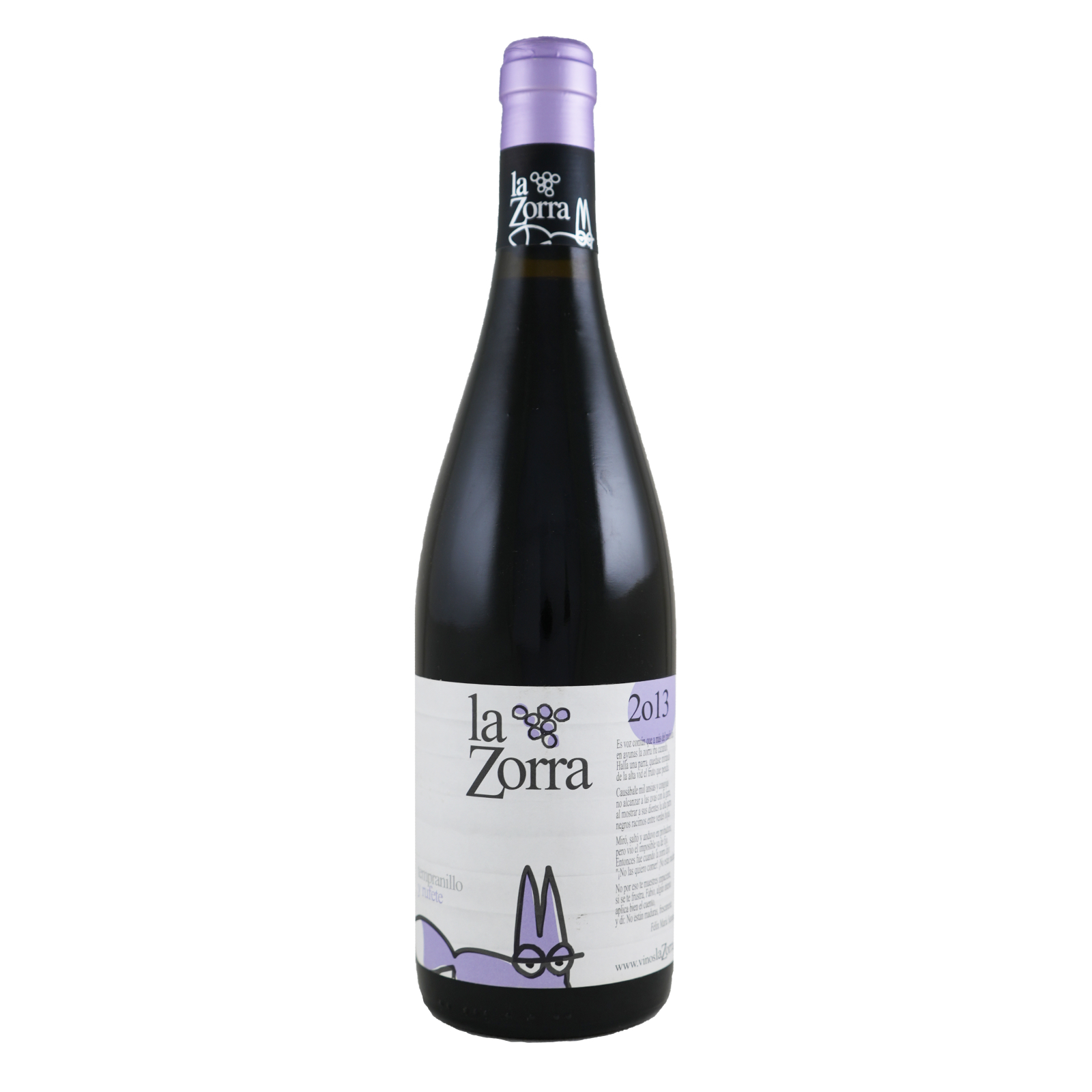 Spain la Zorra Rufete-Tempranillo 2013*