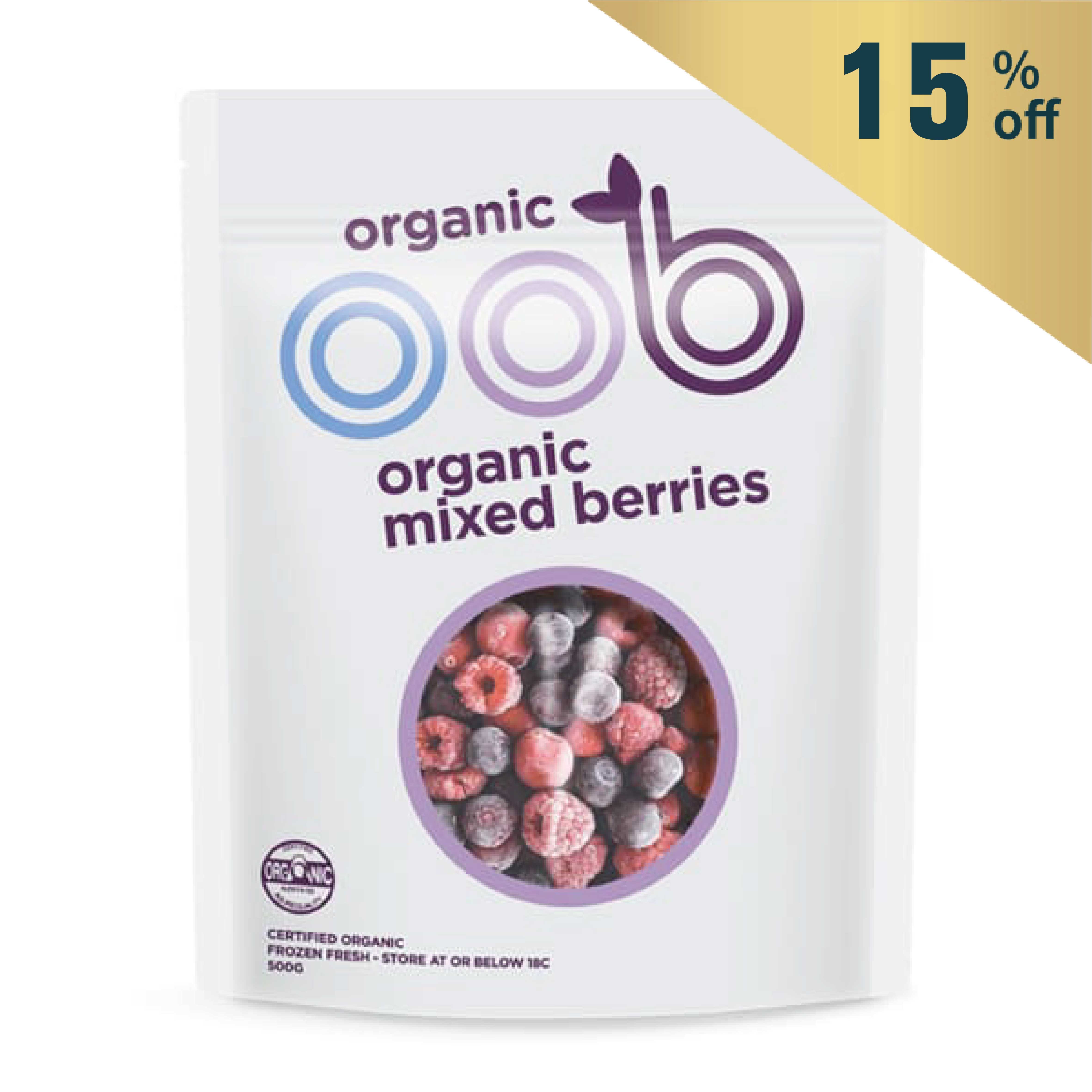 急凍智利OOB有機紅桑莓450克*