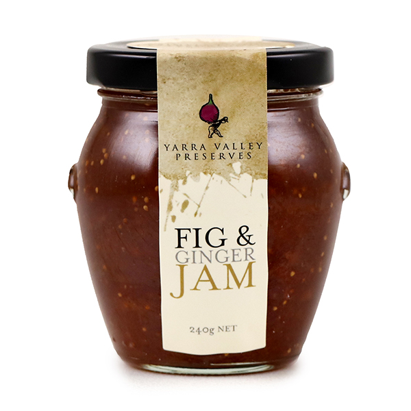 Yarra Valley Fig & Ginger Jam 240g - Aus*