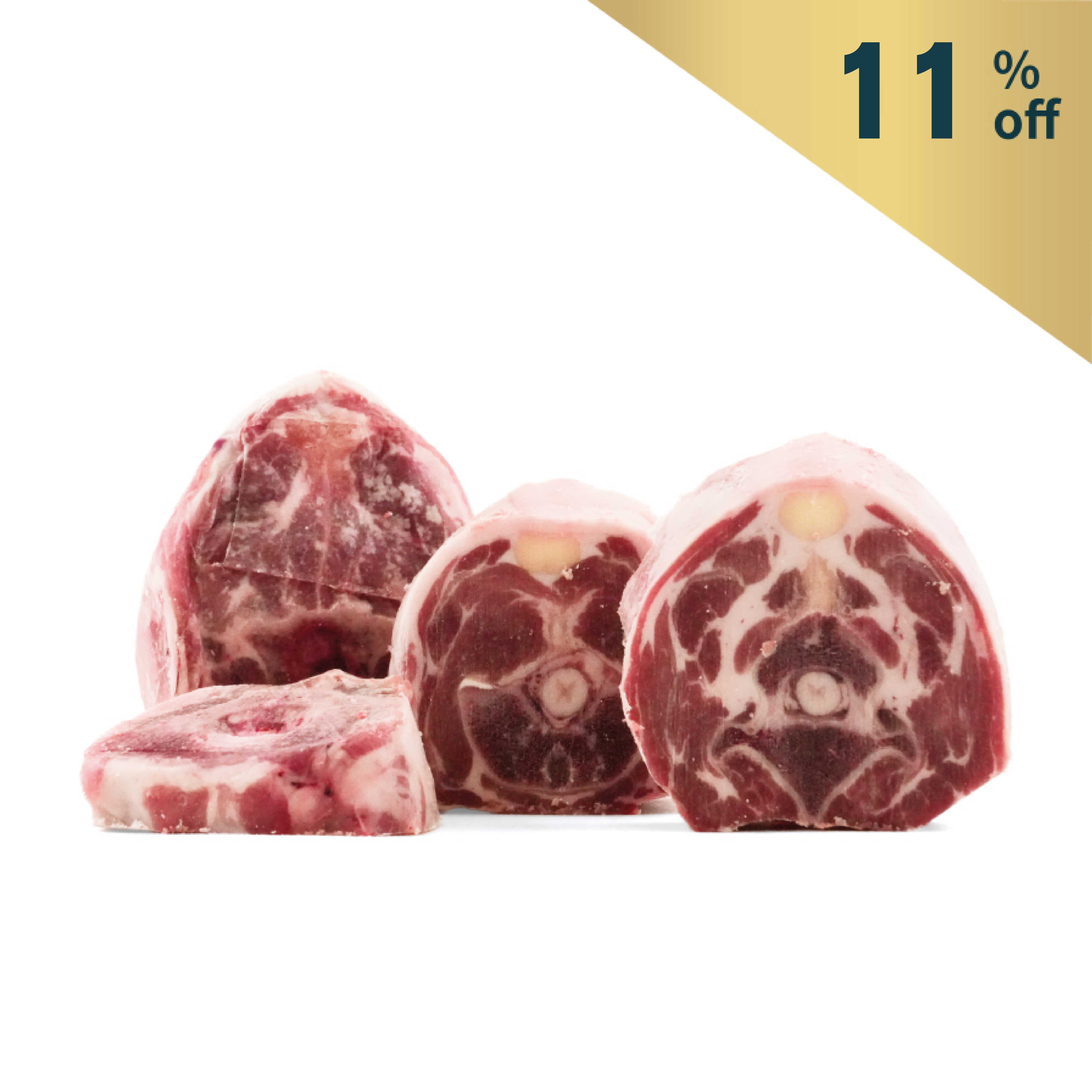 Frozen South Africa Cavalier Lamb Neck Bones 500g*