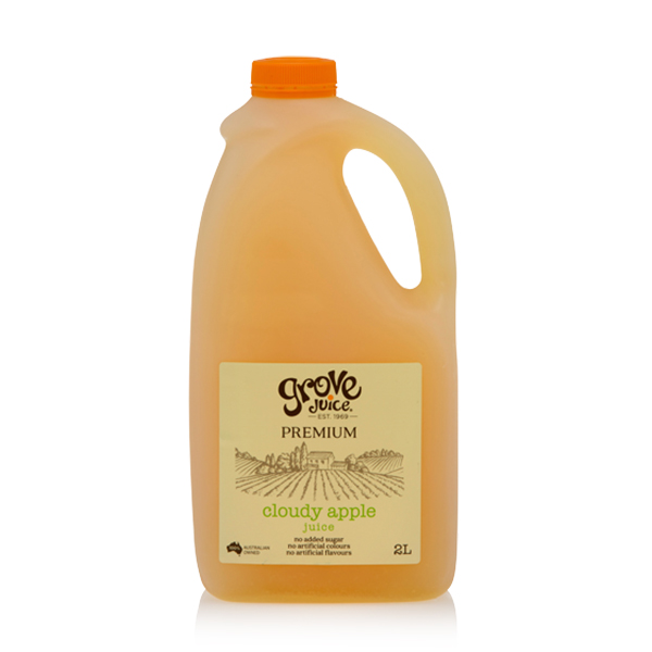 Grove Fresh Apple Cloudy Juice 2L - Aus*