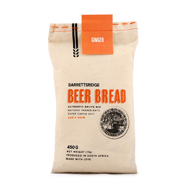 Barretts Ridge Beer Bread Ginger 450g - Africa*